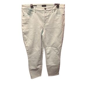 Talbots Cropped Leggings in Seafoam Green Size 12 NWT